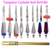 1 τμχ 56 Τύποι τρυπάνι καρβιδίου βολφραμίου Ηλεκτρικό κόφτη νυχιών για μηχανή μανικιούρ λίμες νυχιών