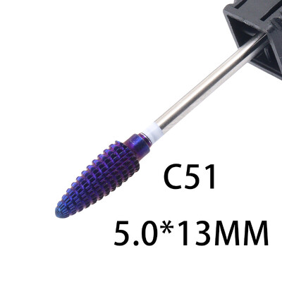 1 τμχ 56 Τύποι τρυπάνι καρβιδίου βολφραμίου Ηλεκτρικό κόφτη νυχιών για μηχανή μανικιούρ λίμες νυχιών