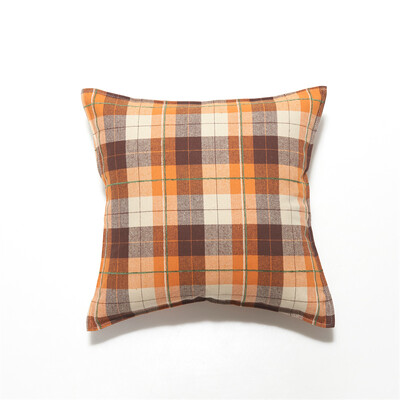 Karirani ukrasni jastuci 45x45 cm Flokirana jastučnica za krevet Sofa Dnevni boravak Udobna jastučnica Moderne jastučnice za uređenje doma