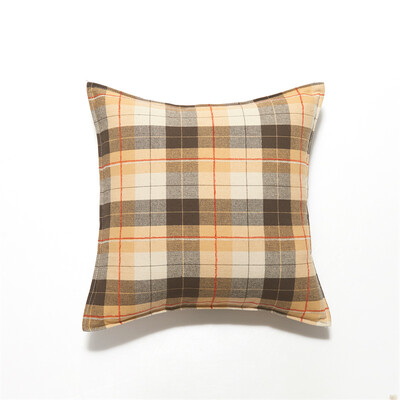 Karirani ukrasni jastuci 45x45 cm Flokirana jastučnica za krevet Sofa Dnevni boravak Udobna jastučnica Moderne jastučnice za uređenje doma