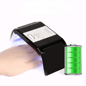 12LEDs nešiojamas UV LED nagų džiovintuvas, skirtas džiovinti nagų gelio lakas sulankstomas magnetinis pritraukimas išmanioji jutiklinė lempa UV šviesa nagams