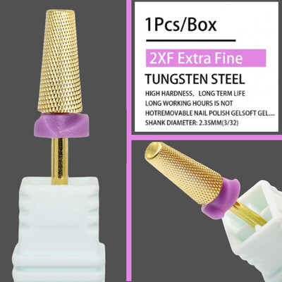 Νέο χρυσό 2Way 5 ΣΕ 1 Καρβίδιο πολλαπλών λειτουργιών Στρογγυλό τρυπάνι καρβιδίου βολφραμίου καρφί άλεσης διπλής χρήσης