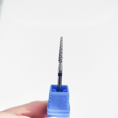 Τρυπάνι νυχιών προεπεξεργασίας καρβιδίου βολφραμίου 3/32" Περιστροφικό τρυπάνι για μανικιούρ Αξεσουάρ τρυπάνι Nail Art Tool Gel αφαίρεσης