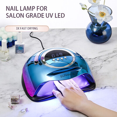 320W LED svjetiljka za sušenje noktiju Profesionalna UV lampa za nokte za manikuru noktiju 72 kuglice brzo sušenje gel laka galvanizirana lampa za sušenje