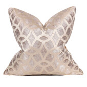 Κάλυμμα μαξιλαριού μπλε σαμπάνιας πολυτελείας για καναπέ Μοντέρνα καρό μαξιλαροθήκη για διακόσμηση Euro 45x45cm Κάλυμμα μαξιλαριού