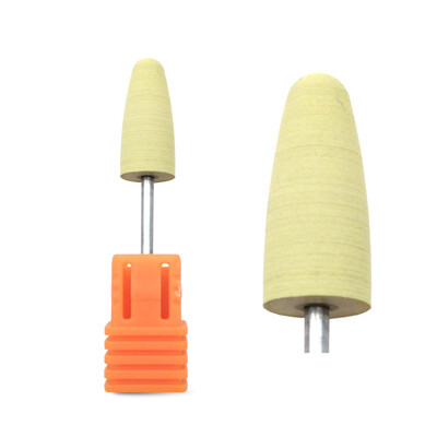 Τρυπάνι για πεντικιούρ σιλικόνης HYTOOS 12*24mm 3/32" Περιστροφικές γρέζες για αξεσουάρ τρυπανιού μανικιούρ Εργαλεία στίλβωσης ποδιών-F1024K