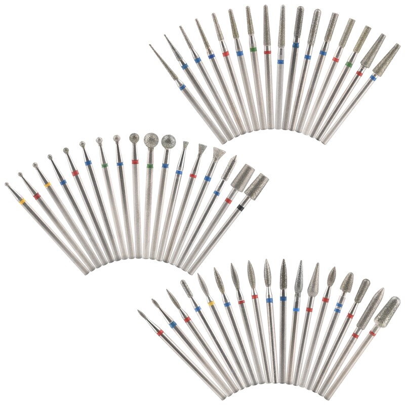 Diamond Milling Cutter Nail Drill Bit for Manicure Accessories Pedicure Electric Machine Nail Bit Manicure Pedicure Remover Tool