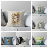 Διακοσμητική Μαξιλαροθήκη Σπιτιού Καλύμματα μαξιλαριών 45*45 σκανδιναβικές 40*40 Μοντέρνος καναπές σαλονιού Σπίτι κρεβάτι 45x45 60x60 50*50 60*60 παιδί