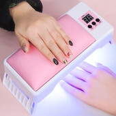 Λάμπα στεγνωτηρίου νυχιών για νύχια UV 24 LEDs Beads Light Drying All Gel Polish Charge Επαγγελματικός εξοπλισμός μανικιούρ για σαλόνι