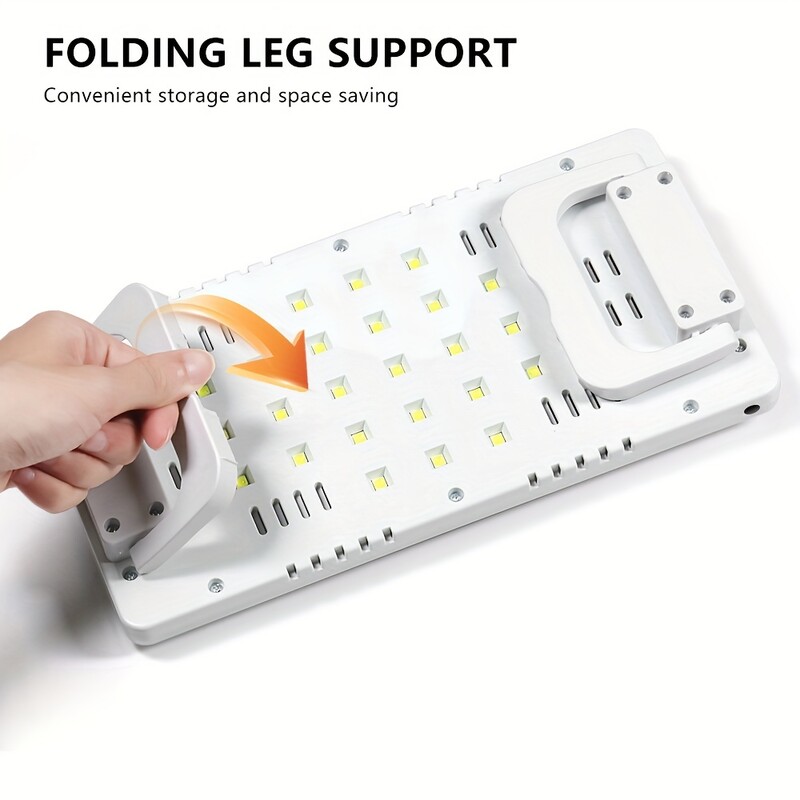 LULAA dostupan u različitim bojama i sklopivom svjetiljkom za nokte Lampa Kabina UV Led Lampa za sušenje gela za nokte Profesionalna lampa za nokte