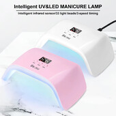 LINMANDA Charm Stroj za fototerapiju noktiju Gel lak Sušilo za nokte Uv Led lampa Profesionalni alat za manikuru Oprema za salone Manikura