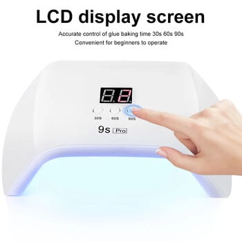 Μηχανή φωτοθεραπείας νυχιών LINMANDA Charm Gel Polish Nail Dryer Uv Led Lamp Επαγγελματικό εργαλείο μανικιούρ Εξοπλισμός σαλονιού Μανικιούρ