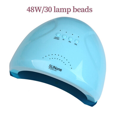 48W 30 UV šviesa geliniams nagams lempa UV Led profesionali gelinio lako lempa Led nagų džiovintuvo lempa nagų džiovinimo lempa manikiūro priemonė