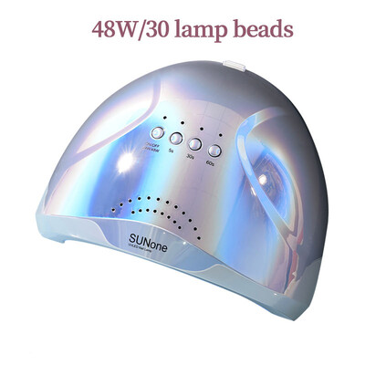48W 30 UV šviesa geliniams nagams lempa UV Led profesionali gelinio lako lempa Led nagų džiovintuvo lempa nagų džiovinimo lempa manikiūro priemonė