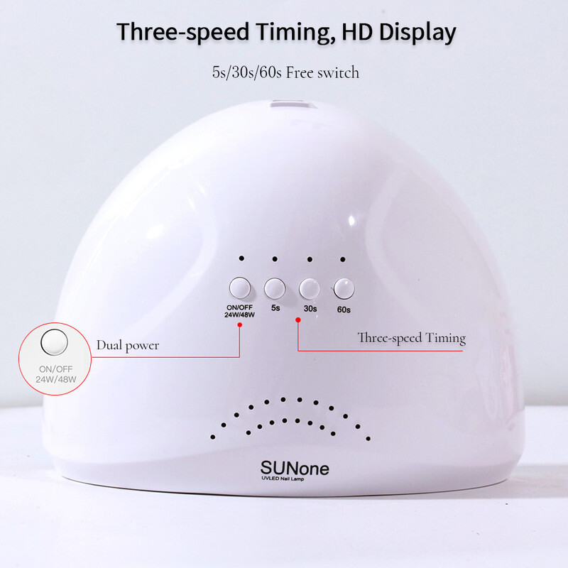 48W 30 UV šviesa geliniams nagams lempa UV Led profesionali gelinio lako lempa Led nagų džiovintuvo lempa nagų džiovinimo lempa manikiūro priemonė