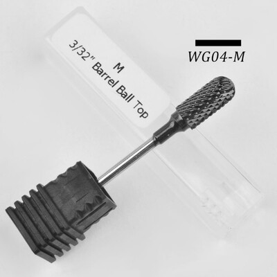 Τύπος Μαύρο Titanium Tungsten Carbide Nail Drill Bits Συσκευή για Αξεσουάρ τρυπανιού μανικιούρ Mills Cutter Remover Gel Tools