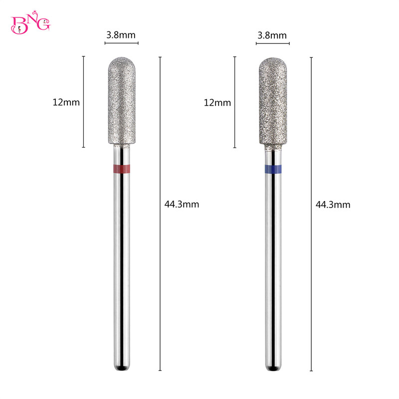 BNG Okrugla dijamantna glodala za manikuru Rotirajuće svrdlo za nokte Električni stroj za pedikuru Oprema za uklanjanje zanoktica
