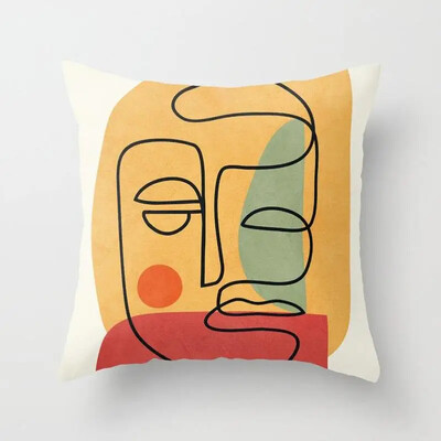 Dekoratív Mandala Art geometrikus párnahuzat poliészter párnahuzat otthoni dekoráció ölelkező szék kanapé párnahuzat 40x40