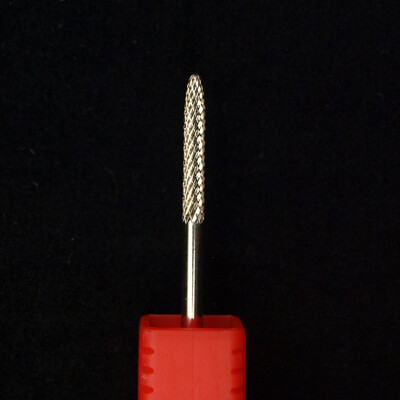 1db Silver Pro keményfém körömfúrók körömdíszítés elektromos fúrógép reszelők körömdíszítő szerszámok vágás és polírozás a köröm alján