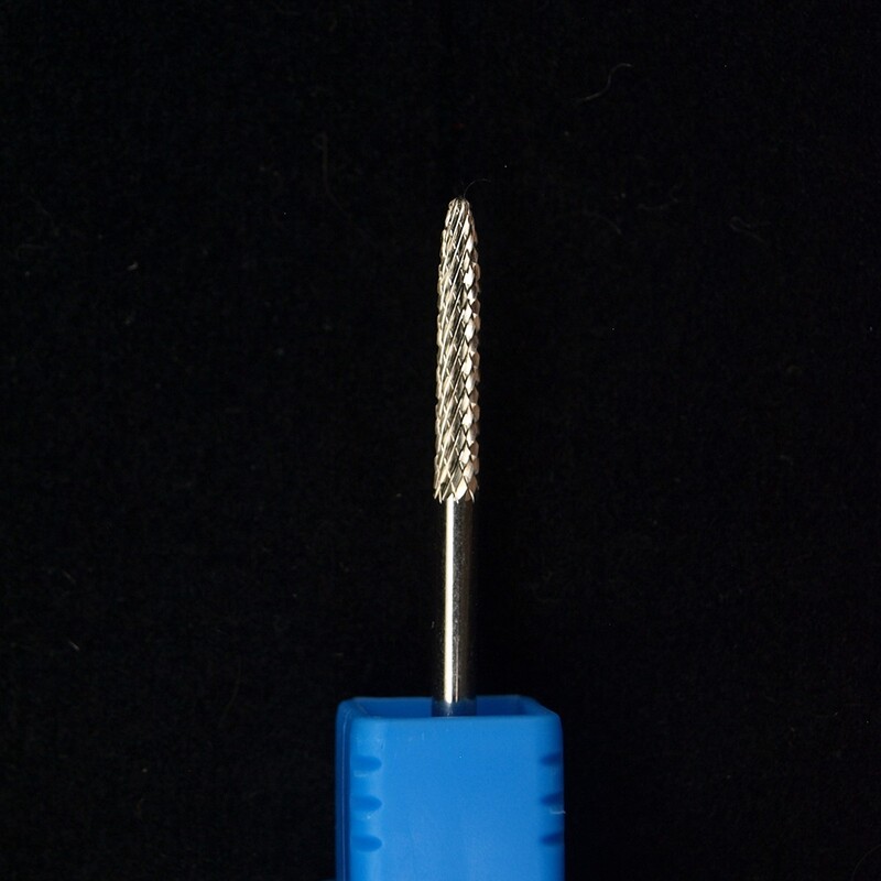 1db Silver Pro keményfém körömfúrók körömdíszítés elektromos fúrógép reszelők körömdíszítő szerszámok vágás és polírozás a köröm alján