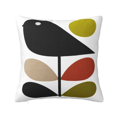 Husă de pernă nordică Orla Kiely, abstractă, cu tulpini multiple