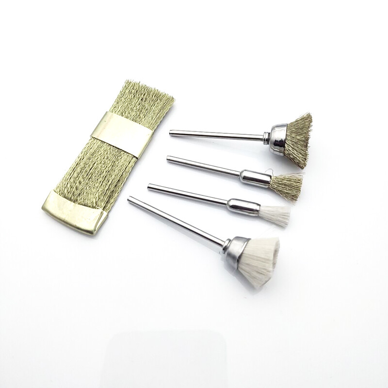 5 τμχ ανά σετ Καθαρισμός τρυπανιού νυχιών Χάλκινη συρμάτινη βούρτσα για ηλεκτρικό τρυπάνι μανικιούρ Καθαριστικό αξεσουάρ καθαρισμού μύτης μανικιούρ