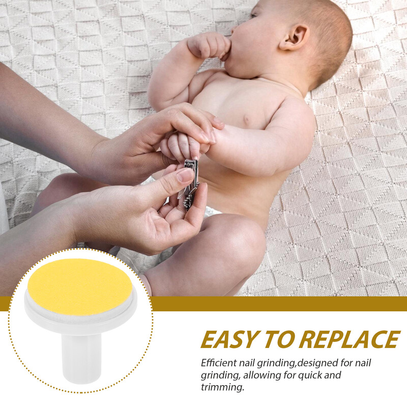 12 τεμ. λίμες νυχιών Ανταλλακτικό βερνίκι νυχιών Ηλεκτρικές κεφαλές κοπής Ανταλλακτικά μαξιλαράκια λίμας για ενήλικες γυαλόχαρτο για μωρό