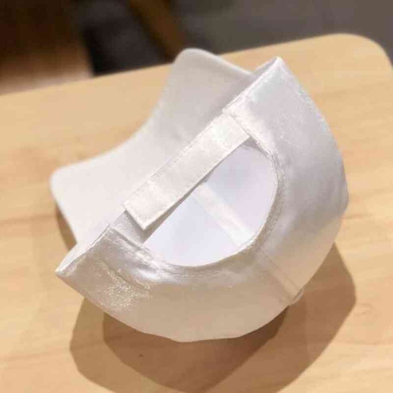 Γυαλιστερό στρας πεταλούδα κέντημα Γυναικείο καπέλο μπέιζμπολ μόδας μεταξωτό σατέν καπέλο ηλίου Άνοιξη Καλοκαίρι Casual ρυθμιζόμενα καπέλα εξωτερικού χώρου