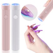 LINMANDA 1kom prijenosna UV/LED lampa za nokte u obliku olovke Bežično punjivo USB sušilo za nokte Jednostavno brzo sušenje za kućnu upotrebu