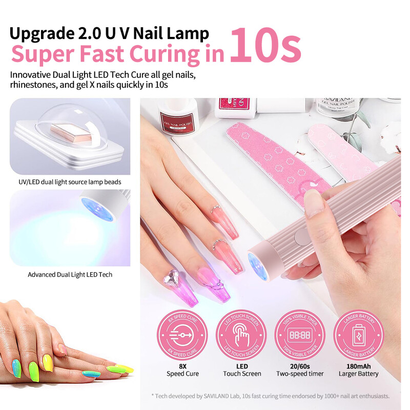 LINMANDA 1kom prijenosna UV/LED lampa za nokte u obliku olovke Bežično punjivo USB sušilo za nokte Jednostavno brzo sušenje za kućnu upotrebu