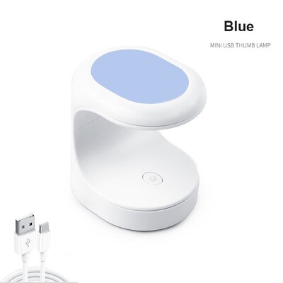 Mini sušilica za nokte UV lampa Stroj za manikuru Alat za manikuru s jednim prstom Gel lak za sušenje noktiju 16W LED lampa Alati za manikuru s USB-om