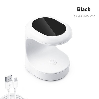 Mini sušilica za nokte UV lampa Stroj za manikuru Alat za manikuru s jednim prstom Gel lak za sušenje noktiju 16W LED lampa Alati za manikuru s USB-om