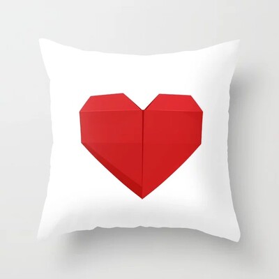 Κάλυμμα μαξιλαριού μαξιλαριού καναπέ σπιτιού Κόκκινη καρό στάμπα Μαξιλαροθήκη Διακοσμητικό Σαλόνι