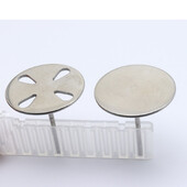 Nauja! 35 mm nerūdijančio plieno šlifavimo popieriaus diskas 3/32 colių apvalaus metalinio disko vinių grąžtai priedai