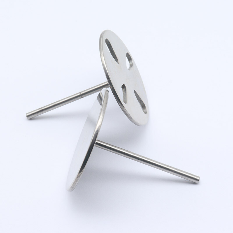 Nauja! 35 mm nerūdijančio plieno šlifavimo popieriaus diskas 3/32 colių apvalaus metalinio disko vinių grąžtai priedai