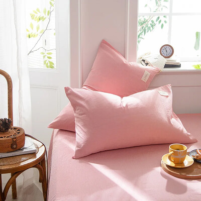 1 Ζευγάρι καρό ριγέ 100% βαμβακερό κάλυμμα μαξιλαριού καμβά Μαξιλαροθήκη Καρέκλα καναπέ Διακοσμητικό για το σπίτι Κάλυμμα μαξιλαριού ριχτάρι 30x50/40x60/48x74 cm