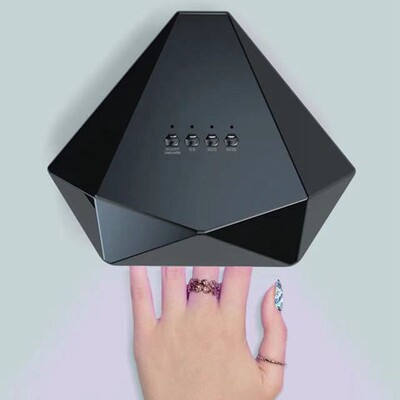 Lampa za nokte 48 W Profesionalna UV LED svjetla za poliranje u obliku dijamanta Sušilo za nokte 3 tajmera Automatski senzor Oprema za pametne salone za nokte Alati