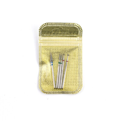 5 τμχ/συσκευασία Diamond Milling Cutter Nail Drill Rotary Bits Σετ λίμες νυχιών Cuticle Clean Burr Manicure Cutter Nail Art Tools