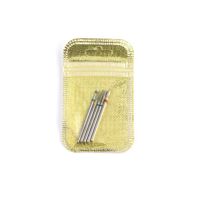 5 τμχ/συσκευασία Diamond Milling Cutter Nail Drill Rotary Bits Σετ λίμες νυχιών Cuticle Clean Burr Manicure Cutter Nail Art Tools