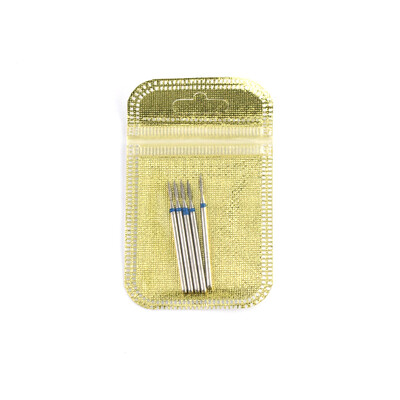 5 τμχ/συσκευασία Diamond Milling Cutter Nail Drill Rotary Bits Σετ λίμες νυχιών Cuticle Clean Burr Manicure Cutter Nail Art Tools