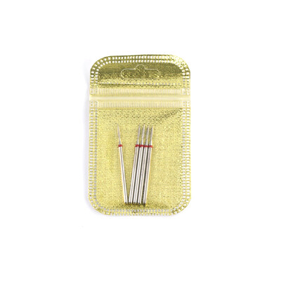 5 τμχ/συσκευασία Diamond Milling Cutter Nail Drill Rotary Bits Σετ λίμες νυχιών Cuticle Clean Burr Manicure Cutter Nail Art Tools