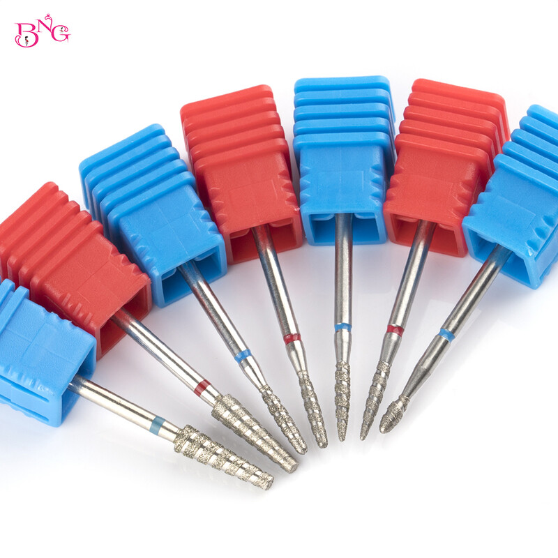 BNG φρέζες για μανικιούρ Διαμαντένια τρυπάνια για ρώσικα νύχια μανικιούρ Επαγγελματικά εργαλεία