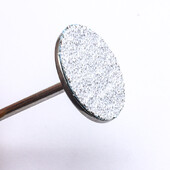 Naujas~Juodas/Baltas Šlifavimo popierius 50/vnt Pedikiūro pėdų priežiūros įrankiai 15mm 20mm 25mm nagų grąžtas Diskinis diskas Salon Calluse Keičiamas