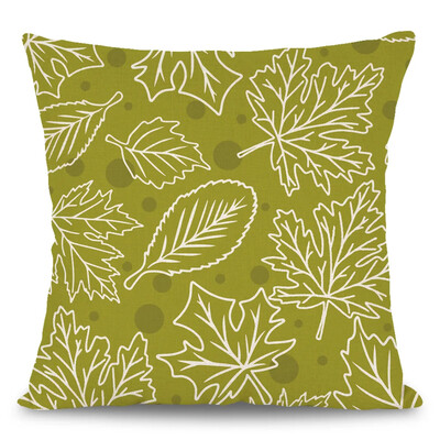 Κάλυμμα μαξιλαριού Διακόσμηση με φύλλα σφενδάμου Κάλυμμα μαξιλαριού με φύλλα σφενδάμου πορτοκαλί μπλε πουά Σχέδιο φθινοπωρινό κάλυμμα μαξιλαριού για την ημέρα των ευχαριστιών Διακόσμηση δωματίου