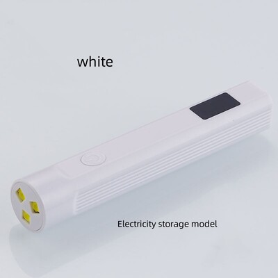 Patogi rankinė nagų džiovintuvo lempa UV/LED nagų kietėjimo gelio lako nagų dailės priemonė, USB įkraunama greitai džiūstanti nagų lempa