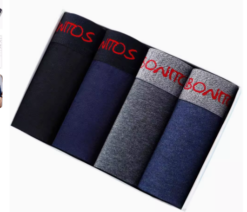  4 gab. Bokseri Vīriešu bikses Homme Apakšbikses Bokseri