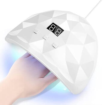 LINMANDA 88W Nails Lamp 18 LED UV Machine Phototherapy Manicure with 3 timer settings for Professional Manicure Travel Travel Home