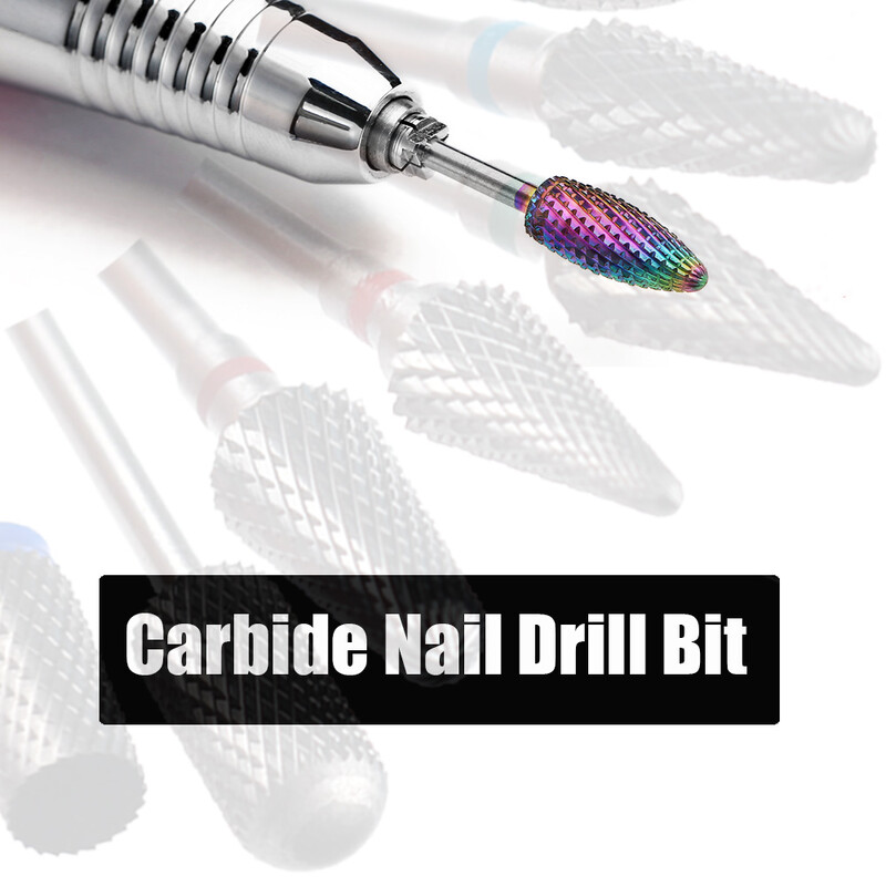 1 kom Glodala od karbida Svrdla za nokte Električna mašina za manikuru Pedikura Turpije Zanoktice Uklanjanje neravnina Dodaci za bušilice