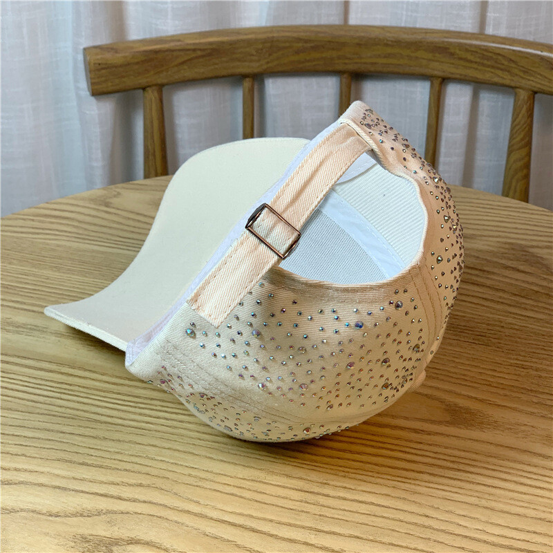 Ženske kape sa dijamantskim dijamantskim dijamantskim kapama za sunčanje Swag Casquette Snap Back Gorras Jednobojne ljetne bejzbol kape Dad Girl Bone Snapback