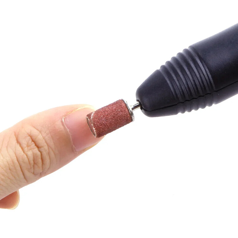 100/50 τμχ 80# 120# 180# Τρυπάνι νυχιών ηλεκτρικού μηχανήματος Nail Art Sanding Cap Bands UV Gel Ακρυλικό εργαλείο μανικιούρ αφαίρεσης βερνικιού